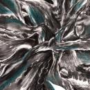 Drawing of a dark agave plant. 