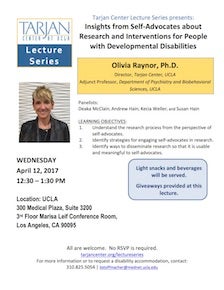 Olivia lecture flyer