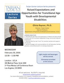 February lecture flyer